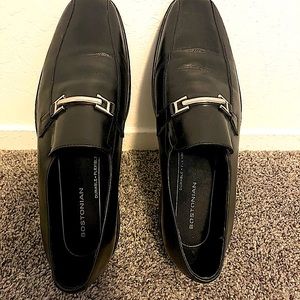 MENS Clarks Bostonian Leather Slip On Shoes